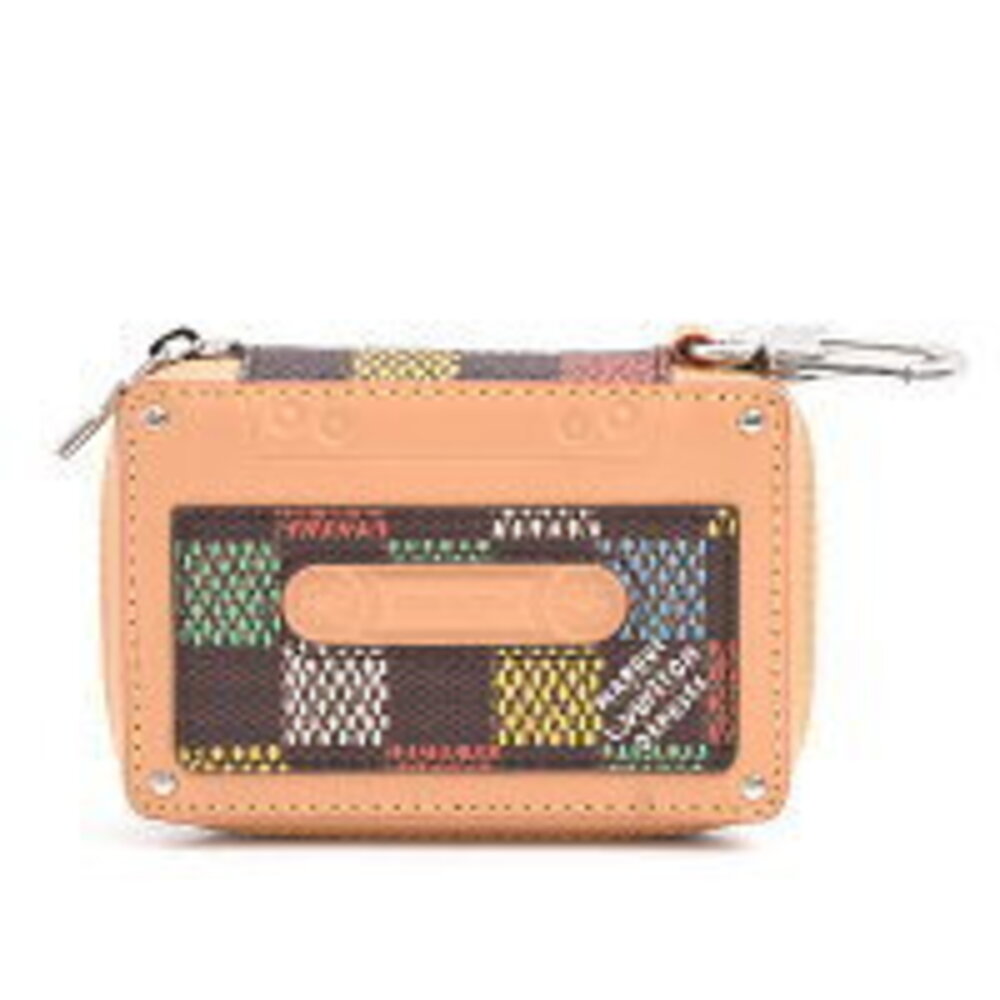 Louis Vuitton Charm Multicolor Bag LV Tape Birds Damier Brown Accessories